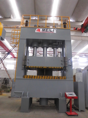 1000KN H เครื่องกดไฮดรอลิกแบบเฟรม H Type Power Press 1000T